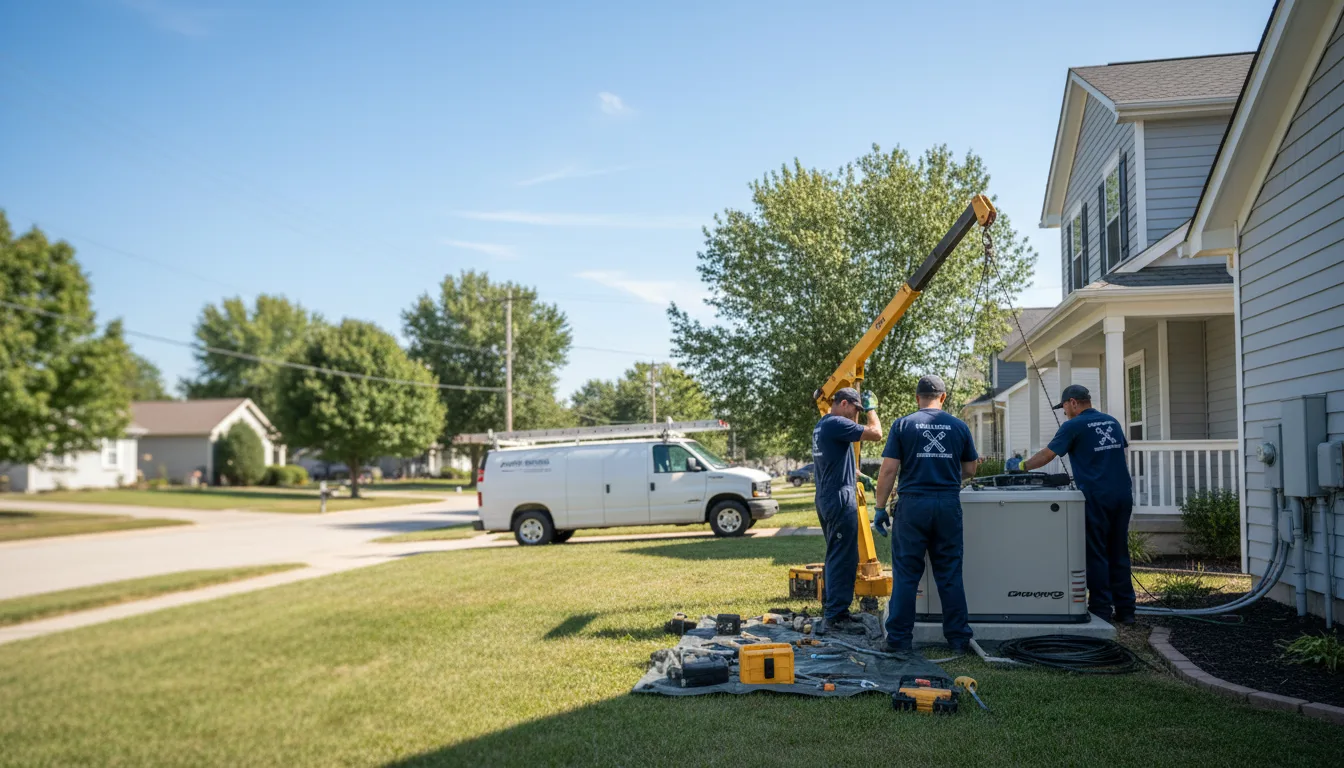 Generator Installation in Saint Charles, MO near me